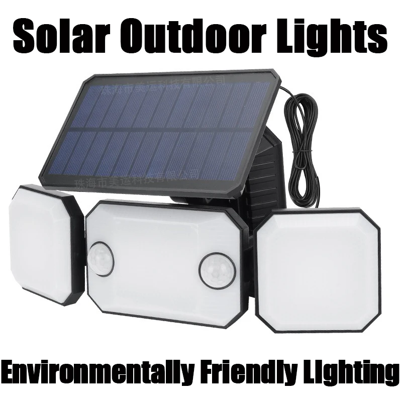 

luz Solar Wall Lights 2 Style Dual Induction Outdoors LED Household Courtyard Lamps Human Villa Garden Garage Entrance Lightings
