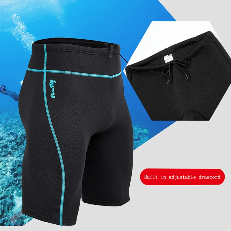 Scuba Diving Shorts 2mm Neoprene Wetsuits for Water Sports Spearfishing Surfing Shorts Canoeing Kayaking Snorkeling Pants