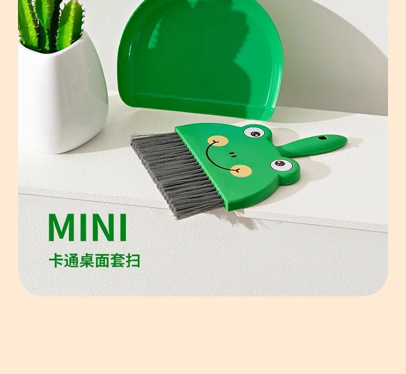 Mini Cartoon Desktop Cleaning Broom - Image 15