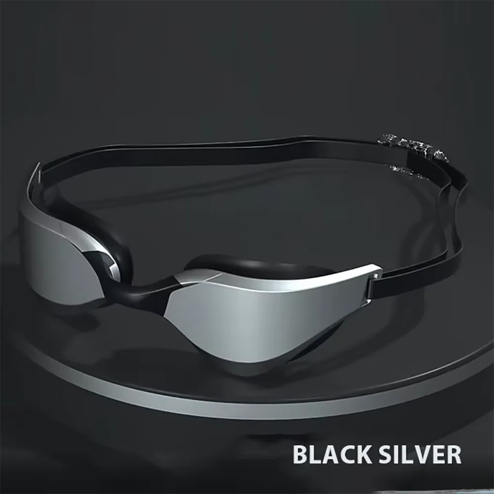 Swim Goggles swimming goggles Professional Anti-Fog HD Wide-Angle Lens Summer Adult Adjustable Nose Bridge Swim Goggles Swimning Equipment