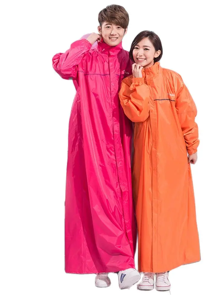 

Rain Long Suit Yellow Poncho Raincoat Motorcycle Windbreaker Coat Coat Hombre Men Adult Raincoat Double Breathable Gift Women