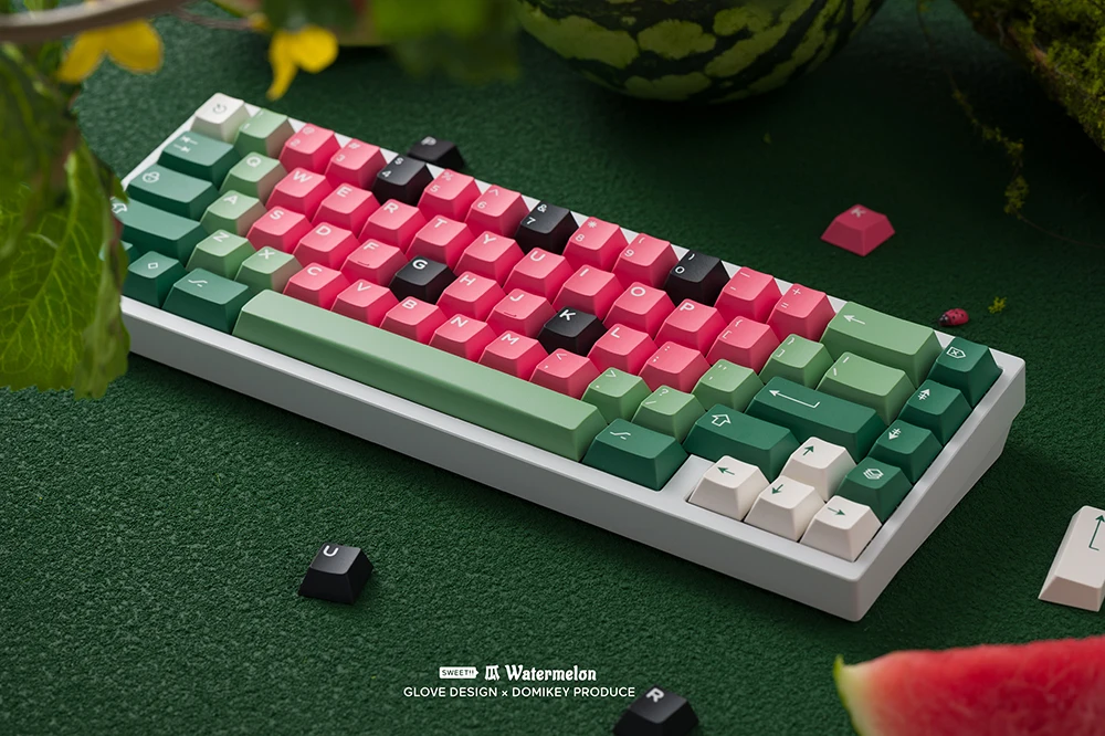 Cereja Perfil para Teclado, 87 Tkl 104 Ansi Xd64 BM60 Xd68 BM87 BM65