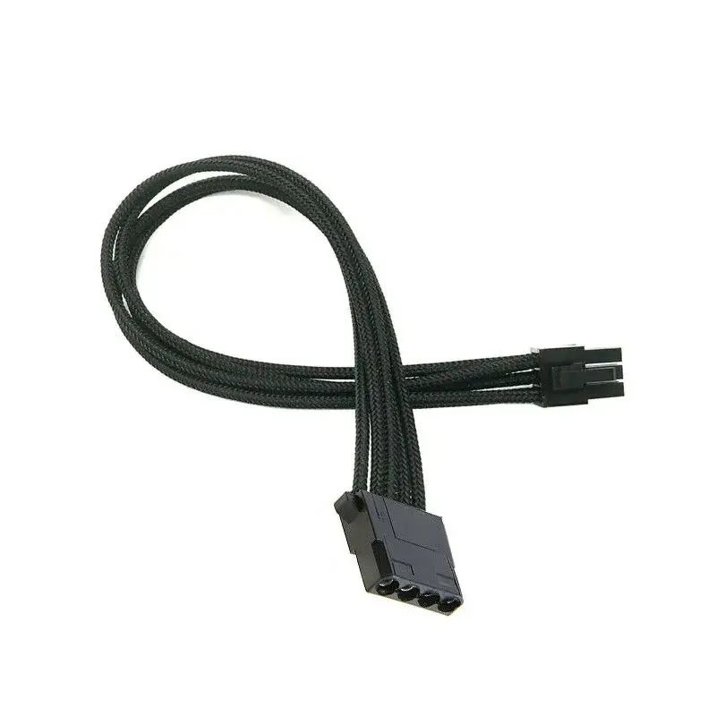 Corsair Type 4용 단일 PET 슬리브 PCIE 6핀 - Molex 모듈형 전원 케이블