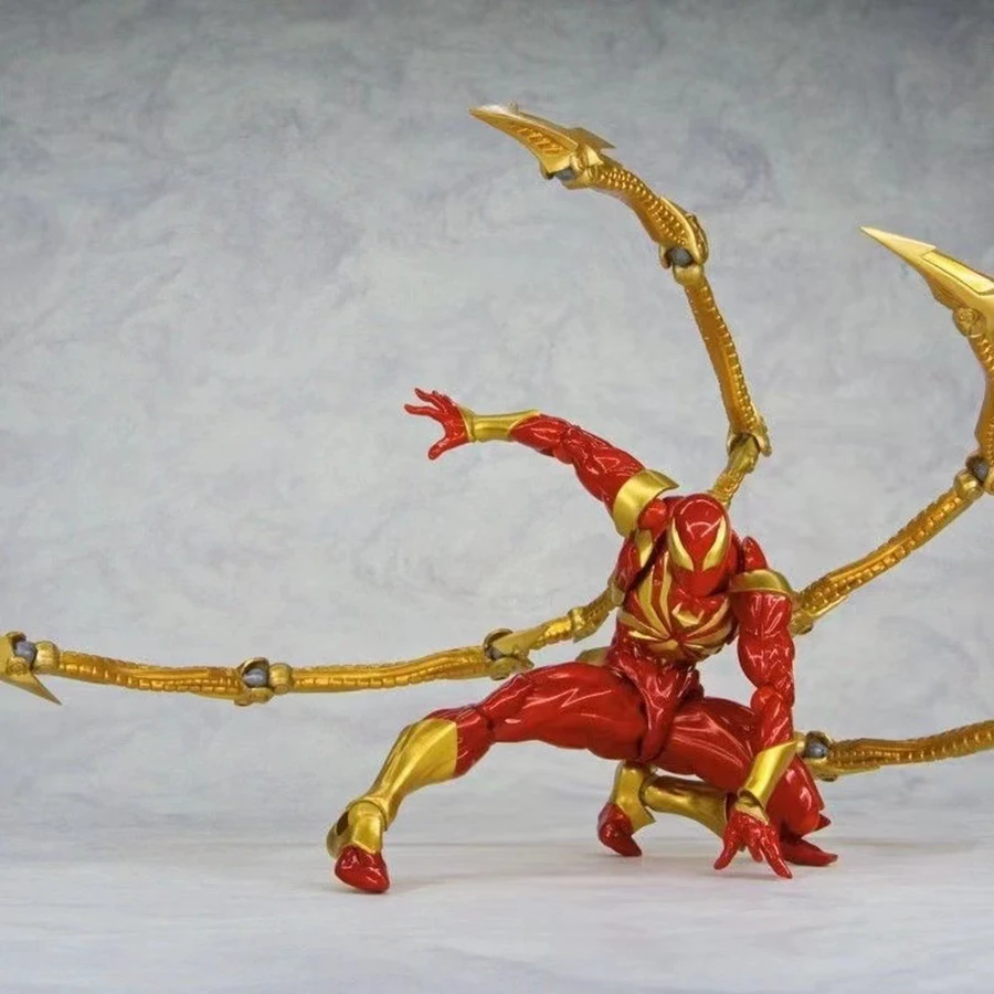 Figure Iron Spiderman Rouge ou Noir