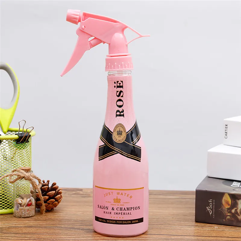 

HEALLOR 280ml Hairdressing Spray Bottle Salon Barber Hair Tools Water Sprayer Retro Whiskey Oil Head Watering Can