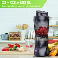 Presse-agrumes électrique Portable mélangeur de fruits frais 700ML multifonctionnel USB Rechargeable Shakes Smoothie mélangeur tasse de mélange extérieure 4