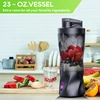 Electric Portable Juicer Fresh Fruit Mixer 700ML Multifunctional USB Rechargeable Shakes Smoothie Blender Outdoor Mixing Cup 4