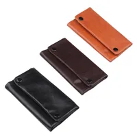 1Pcs Portable Tobacco Bag Case Leather Smoking for Rolling Cigarette Paper Accessories 2