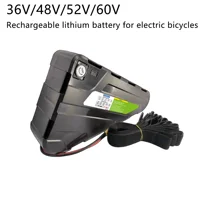 Batterie Triangle Ebike 48V 25AH 52v batterie électrique Triangle Lithium ion batterie haute capacité pour moteur 1800W 1500W 1000W 3