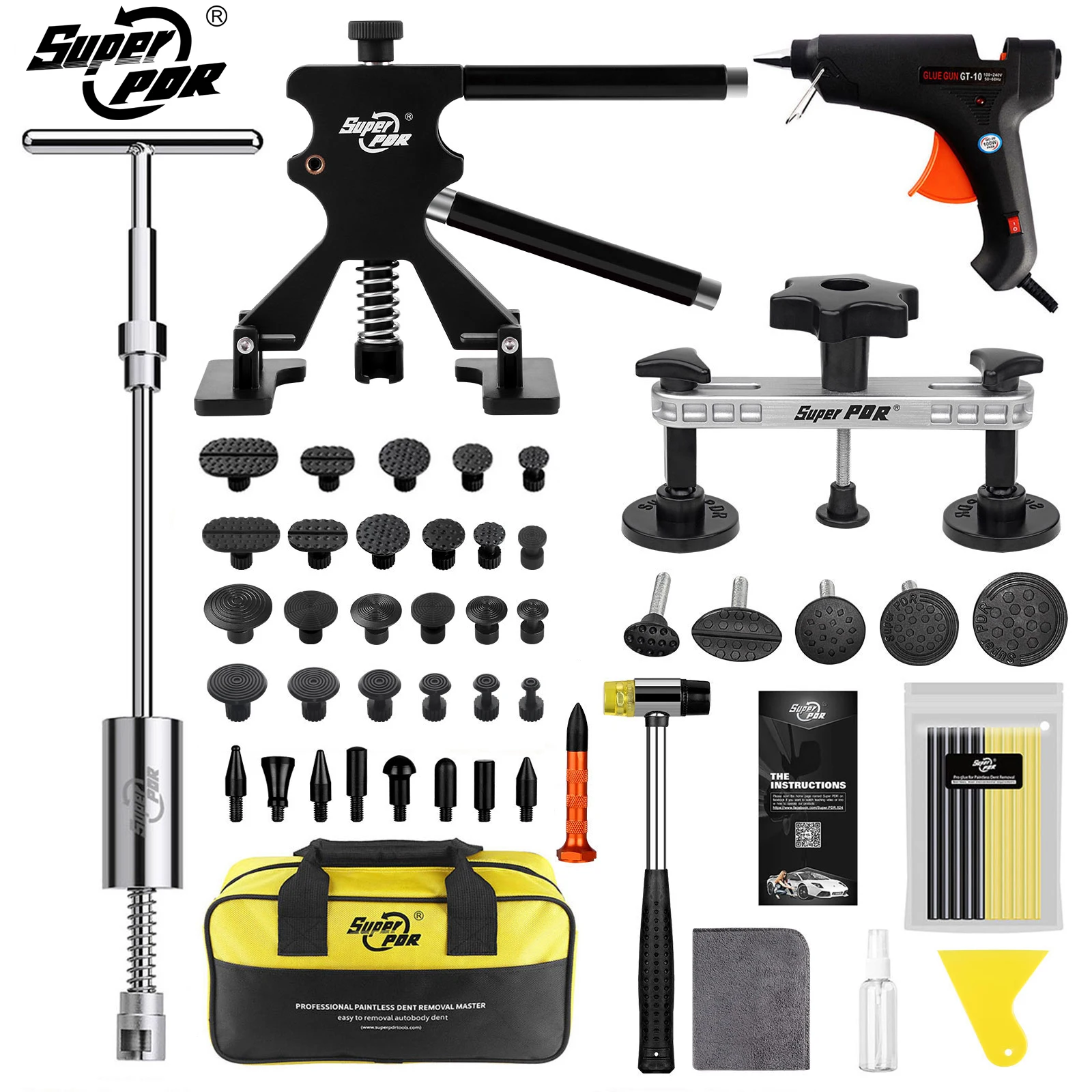 Ferramentas de pdr carro kit de reparação dent reparação do corpo do