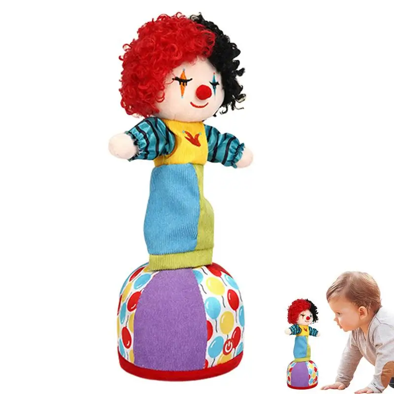 Singing Toys Voice Controlled Cute Talking Doll Clown Mimic Toy Plush Doll Cartoon Educational Toy For Kids Girls Boys Students