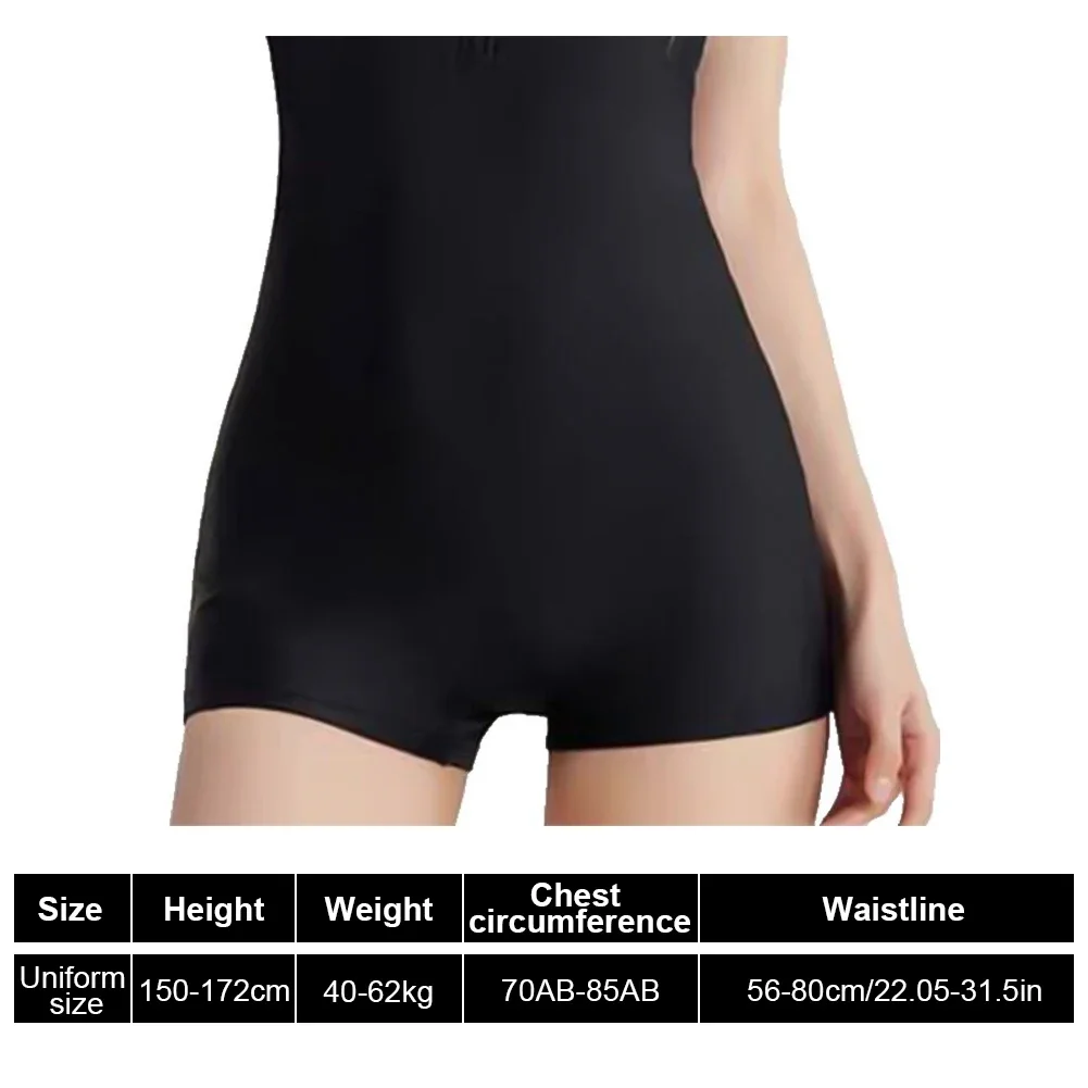 Female Summer One-piece Solid Color Patchwork Flat Angle Short Sleeved Zippered Swimsuit Sun Protection Quick-Drying Swimwear
