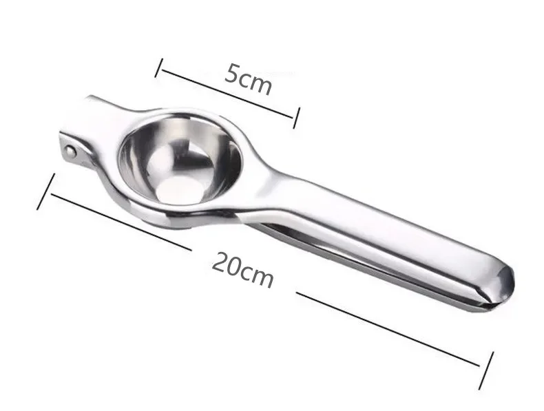 Fruit Juicer Lemon Squeezer Juice Accessories Lemon Squeezer Stainless Steel Manual Juicer Processor Kitchen Accessories Juice Fruit Pressing Citrus Orange Juicer Lemon Press