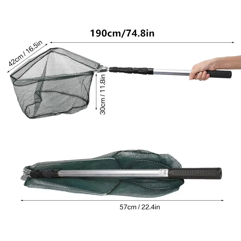  slider image of Fishing Landing Net Aluminum