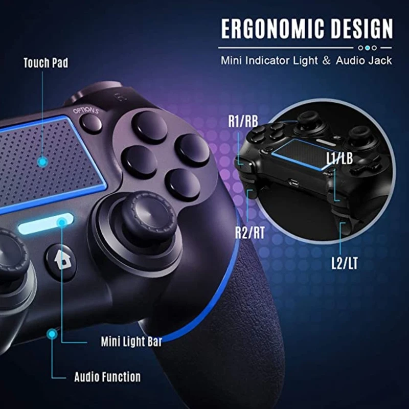 USB  Ʈѷ for-PS4 /    ̴ LED ǥñ USB ̺ Ƽ 