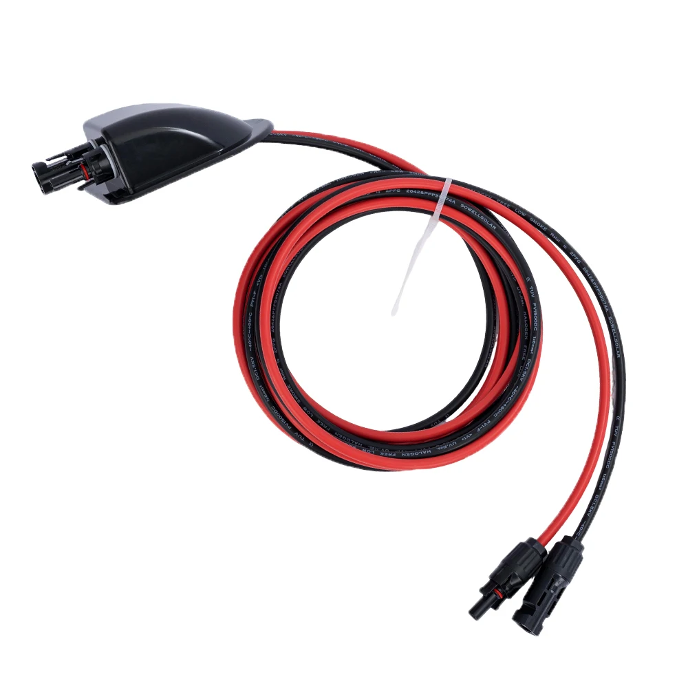 Heavy-Duty Solar Extension Cable with Waterproof Junction Box for Off-Grid Power Systems