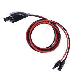 Heavy - Duty Solar Extension Cable with Waterproof Junction Box for Off - Grid Power Systems (10AWG - 1m)