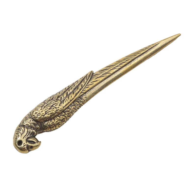 Tea cutter 1Pc Vintage copper parrot shape tea knife handmade teaware tea drinking office ceremony accessories