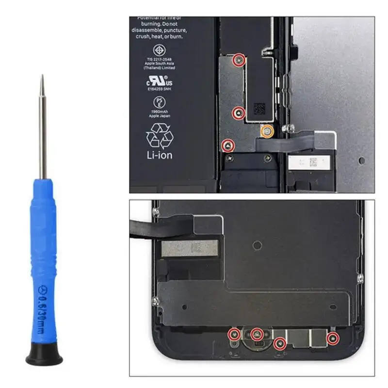 Kit di strumenti professionali per la riparazione e l'apertura dello schermo LCD di telefoni cellulari e tablet, con cacciaviti per iPhone, iPad, Xiaomi, Huawei - Image 2