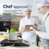 Portable Large 8” Heating Coil, 12" Heat Resistant Cooking Surface 18/10 2