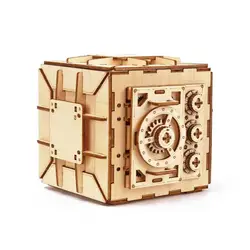 DIY Mechanical Model Building Kit: 3D Wooden Spiral Puzzle (A5)
