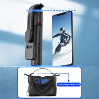 L13d Foldable Wireless Bluetooth Fill Light Tripod Selfie Stick 1160mm Tripe Stabilizer for Android IOS Cellphone - Image 5