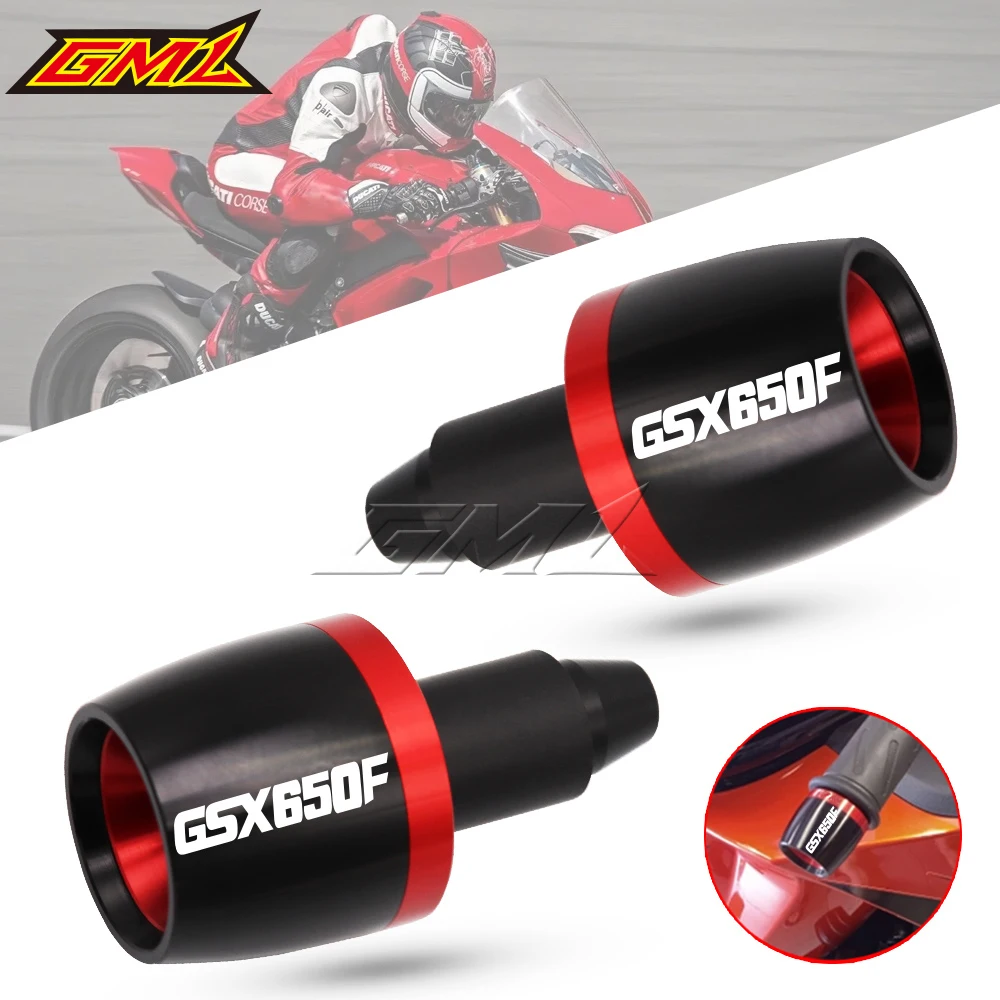 

Для SUZUKI GS500 GS 500 1989-2008 универсальные мотоциклетные ЧПУ ручки руля наконечник колпачок противовес штекер слайдер