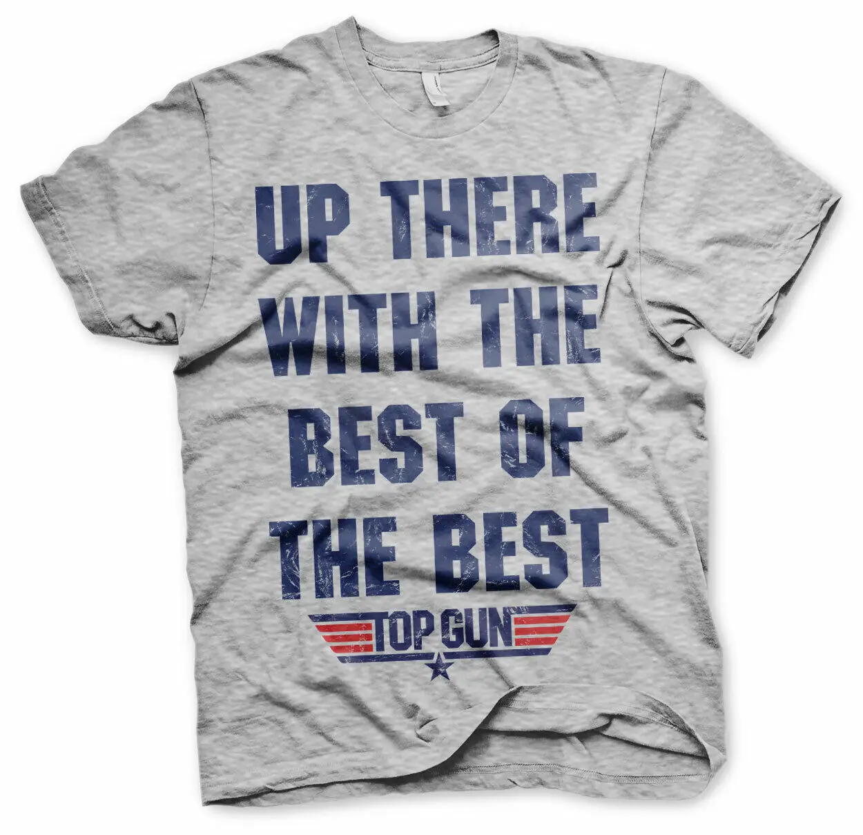 Autorizzato Top Gun - Up There Con Il Best Of The Best Uomo T-Shirt S-Xxl Taglie
