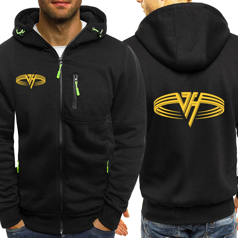 Men's Comfortable Hooded Sweatshirt Outdoor Cardigan Zipper
