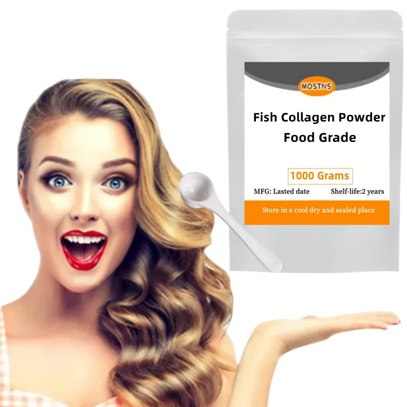 50-1000g Fish Collagen Powder collagen tripeptide powder