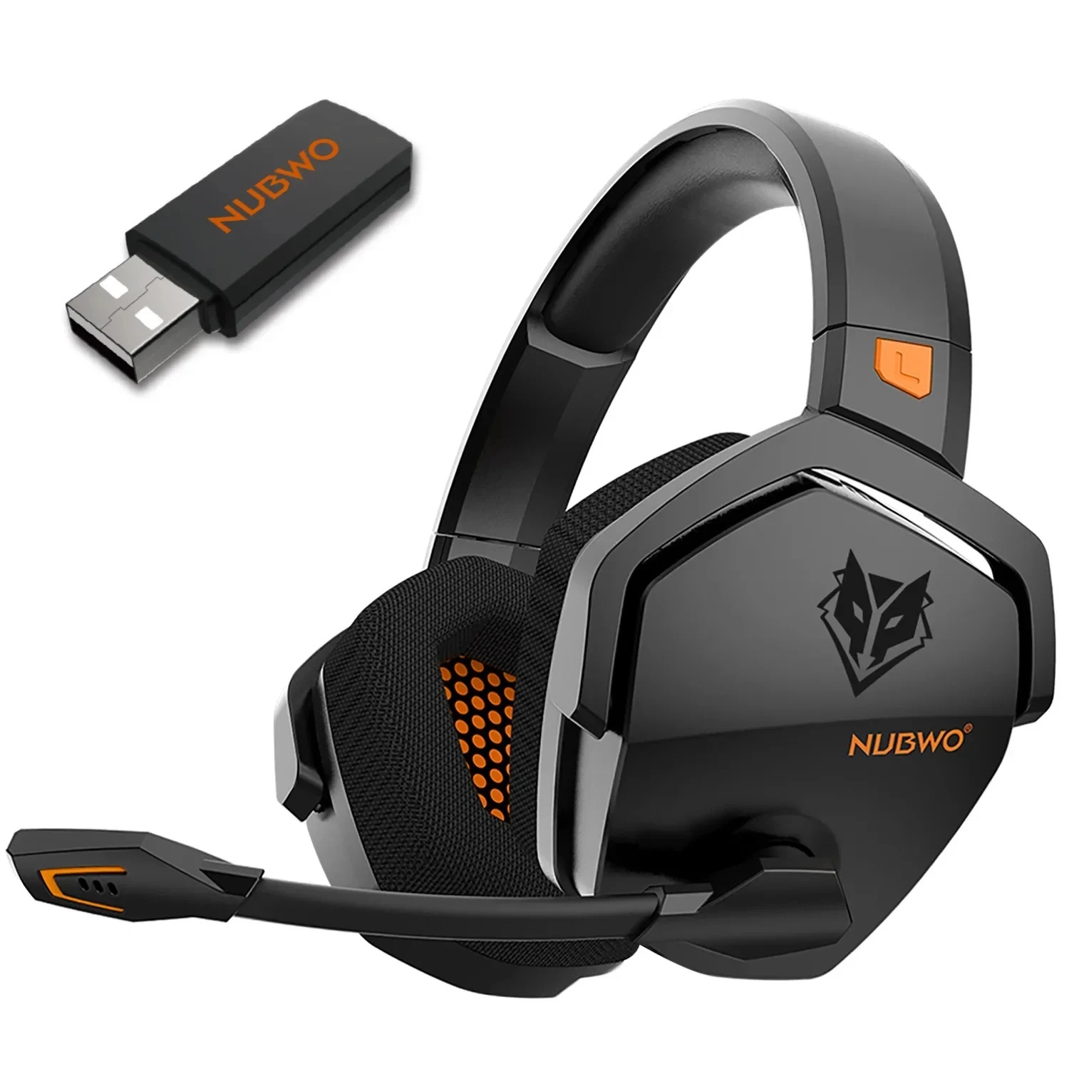 NUBWO G06 Dual Wireless Gaming Headset with Microphone and Bluetooth Connectivity