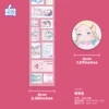 WAKAWAKA Showa Language Washi Tape Cute Character Deco Sticker Korean Decorative Masking Tape Scrapbooking Adhesive Tape 4