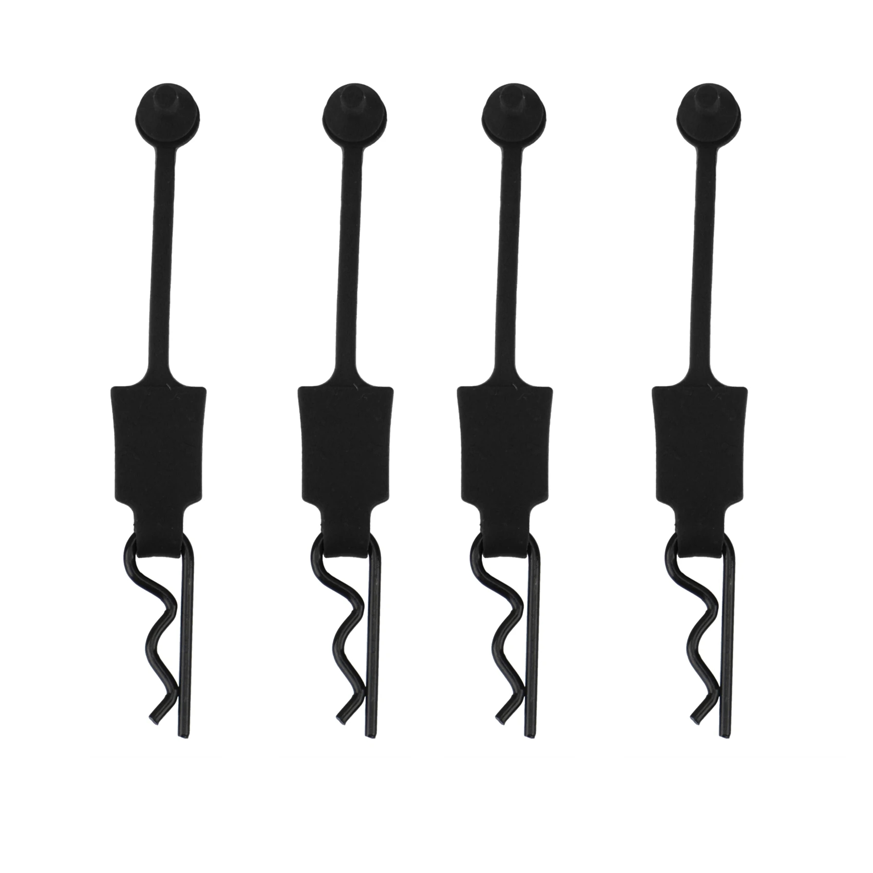 

4 шт. резиновый клипса для кузова автомобиля фиксирующая оболочка фиксирующая Пряжка замок для 1/10 ARRMA Senton гранит Slash UDR,4