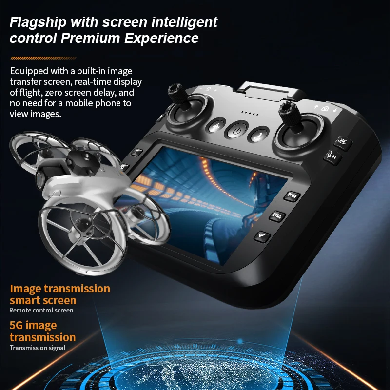 Drone Z4 8K WIFI Professionnel Double Caméra Moteur Sans Balais
