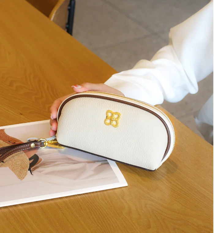 Strato superiore in pelle bovina per telefono cellulare di alta qualità e alla moda, piccola borsa in vera pelle, portafoglio zero, borsa da donna_voghion.com