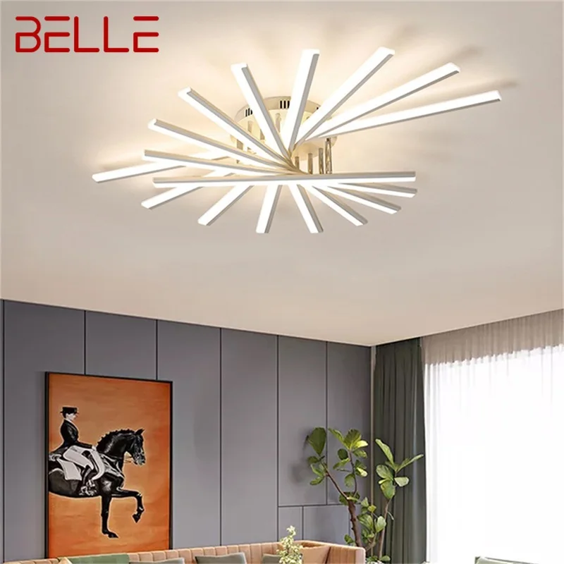 

BELLE Nordic Ceiling Lights Contemporary Creative Lamps LED Home Fixtures For Living Dinning Room