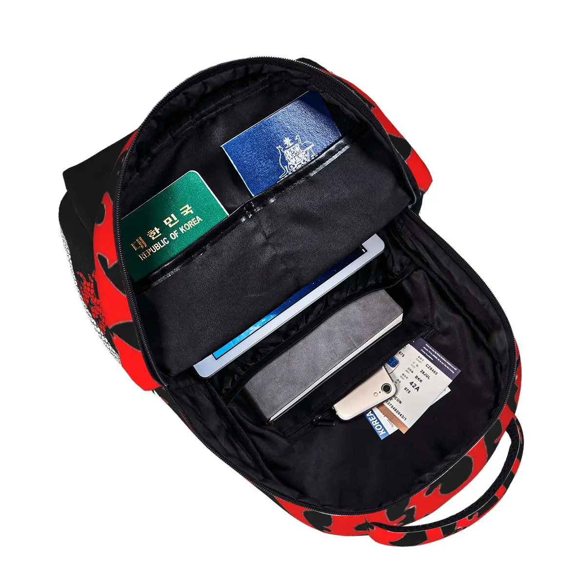 Deicide Logo Casual Backpack Unisex Students Leisure Travel Computer Backpack