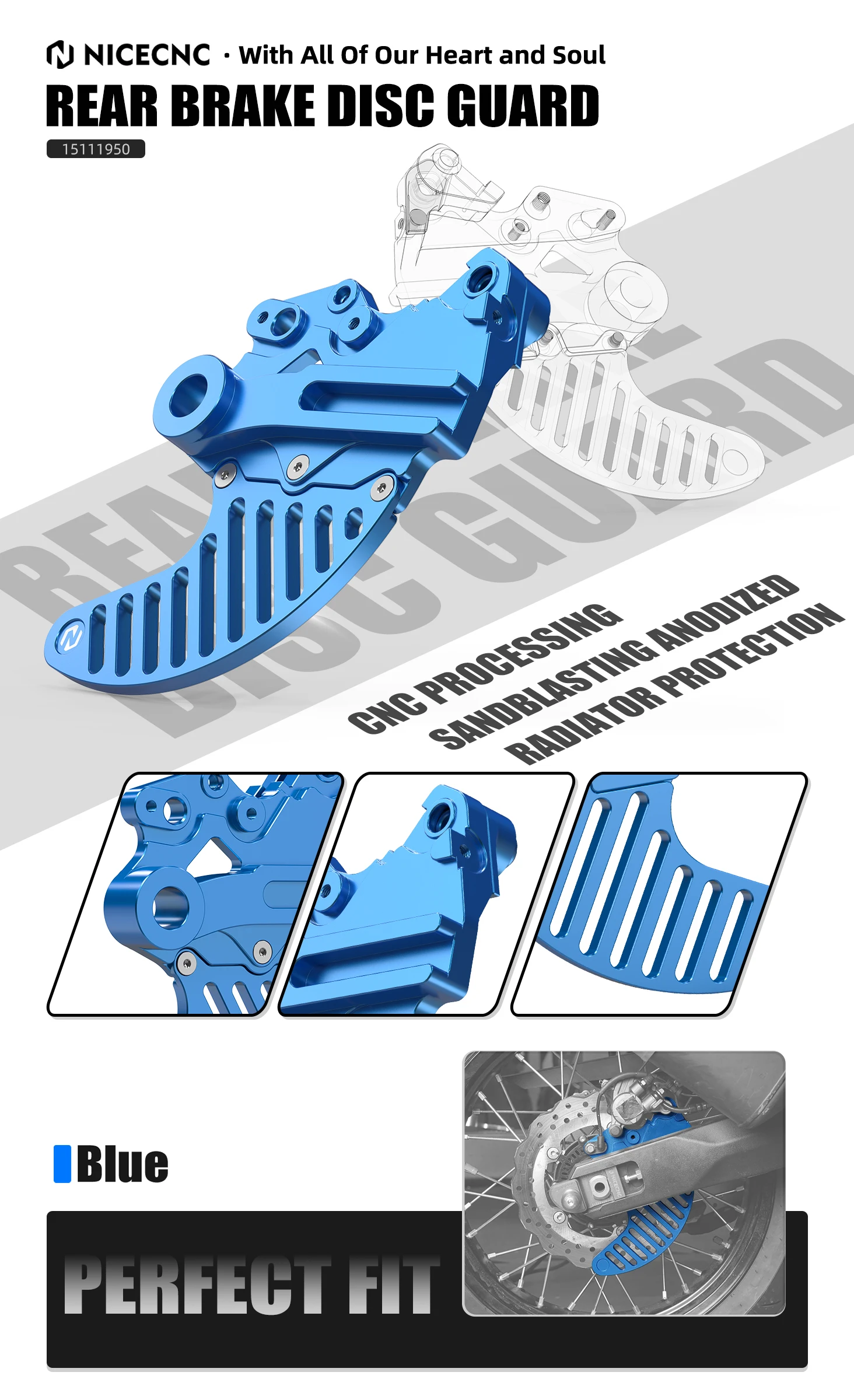 Für Yamaha Tenere 700 XTZ 700 2019-2024 Bremsscheibe hinten Abdeckung Schutzfolie Tenere 700 XTZ 700 TENERE 700 T7 700 XTZ XTZ700 – Detail 8