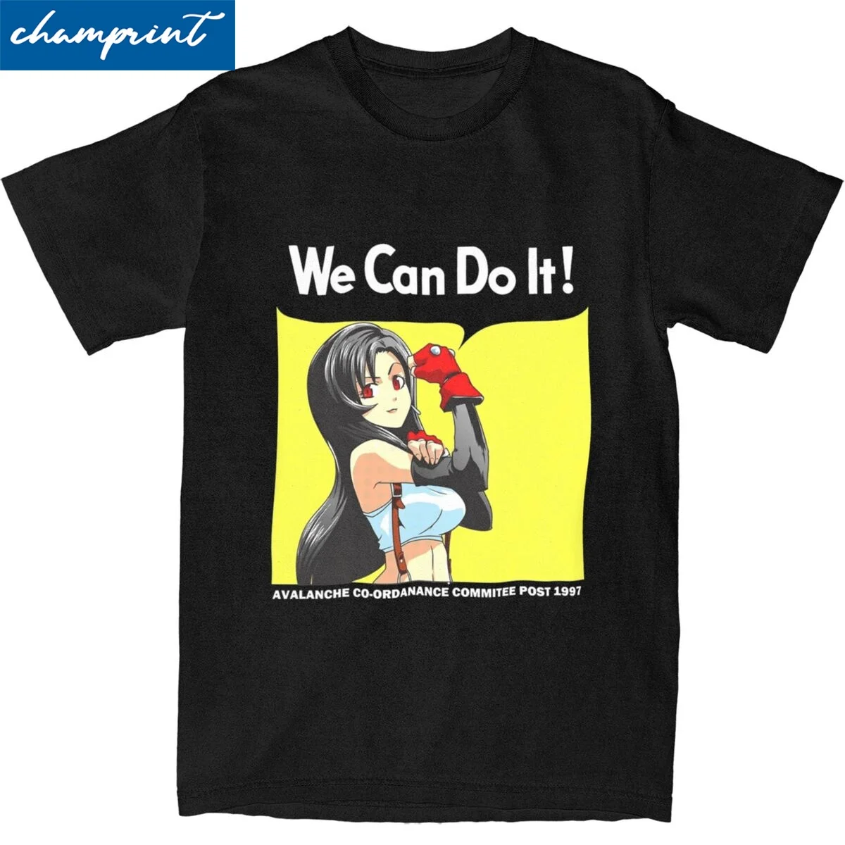 Possiamo Fare It Cloud T-Shirt Per Uomo Donna Final Fantasy 7 Novità Cotton Tees Girocollo Manica Corta T Shirt Unique Tops