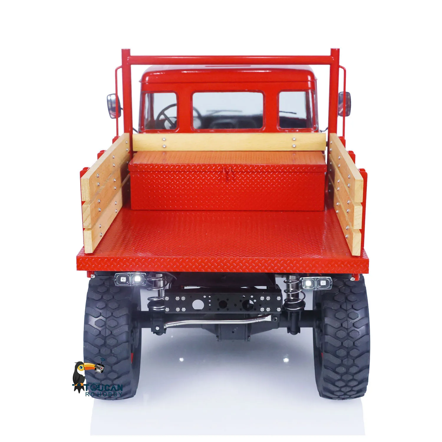 LESU 1/10 RC Metal Crawler 4*4 Off-Road Vehicles for U406 Radio Control Cars Painted Assembled Light Sound Model Toy THZH1443 4