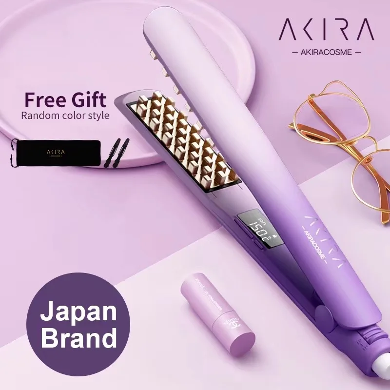 Ceramic Volumizing Hair Iron Negative ion Fluffy Corn Iron Curler Corrugated Hair Crimper Flat Iron