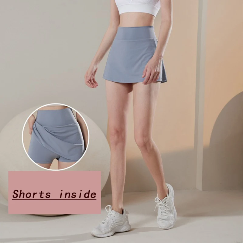 Summer High Waist Sports Short Skirt Lined Shorts Fitness Yoga Quick Dry Running Sport Skirts Tennis Skirt Golf Wear for Women Best Sellers In Sports & Entertainment Summer High Waist Sports Short Skirt Lined Shorts Fitness Yoga Quick Dry Running Sport Skirts Tennis Skirt Golf Wear for Women Best Sellers In Sports & Entertainment
