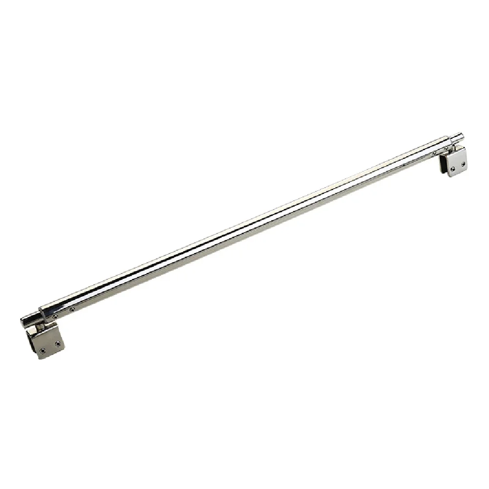 Package Content Secure Fixture Adjustable Compatibility Secure Fixture Telescopic Design Walk In Shower Screen Door 2