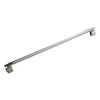 Package Content Secure Fixture Adjustable Compatibility Secure Fixture Telescopic Design Walk In Shower Screen Door 2