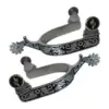 2x Horse Spurs Anti Rust Western Style Spur for Competition Equipments Brown 1
