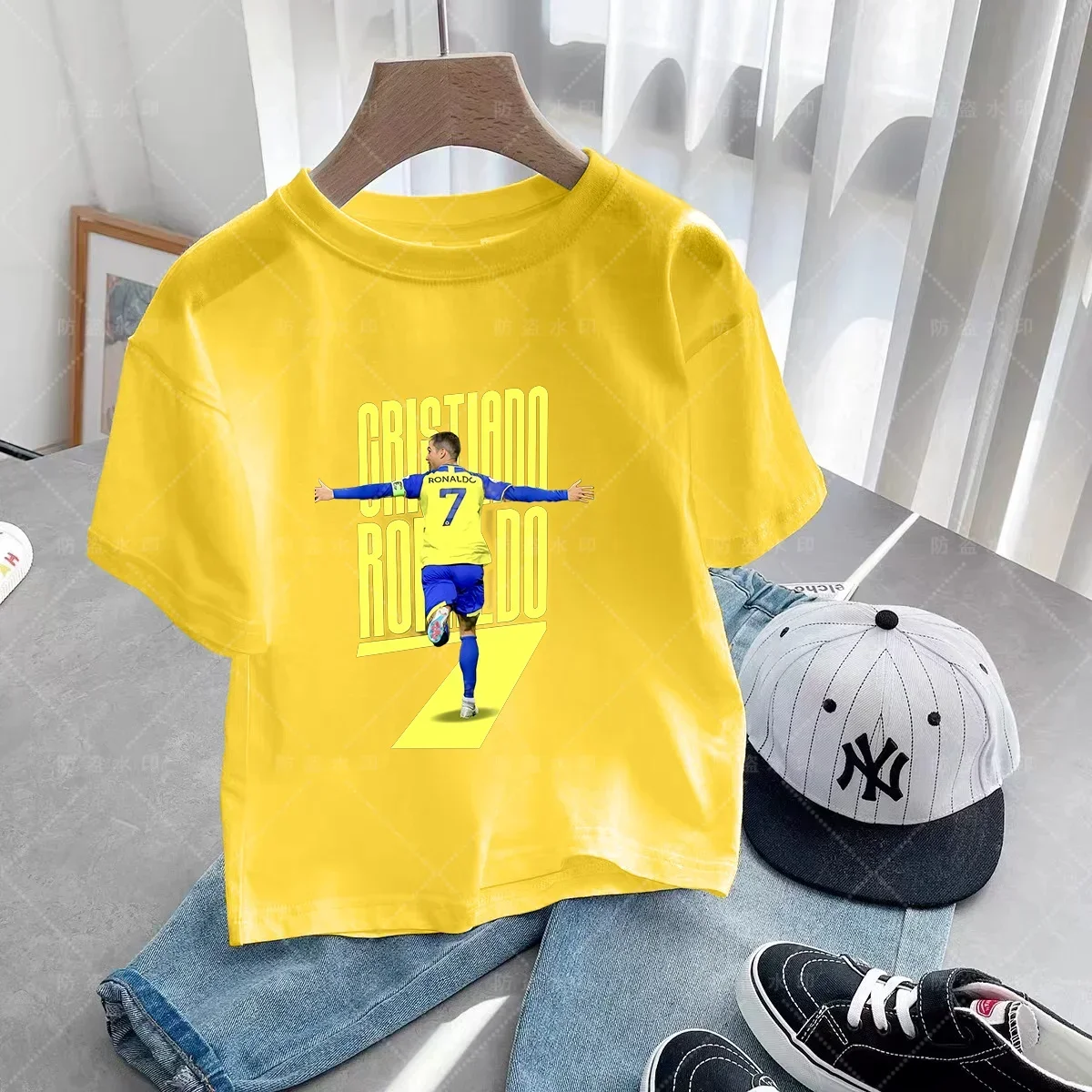 Summer Cotton Cristiano Ronaldo Kids T-shirt - Outdoor Casual Sports Tee