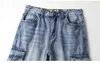 Plus Size Hip Hop Trousers Men Vintage Multi-Pocket Cargo Pants Work Mens Jeans 40 42 44 46 6
