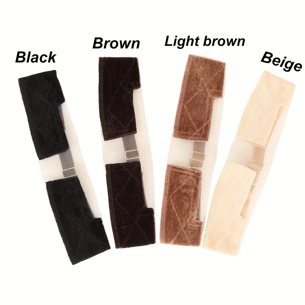 Premium Lace Wig Gripper Band Set with Breathable Extra-Wide Design and Bonus False Eyelashes