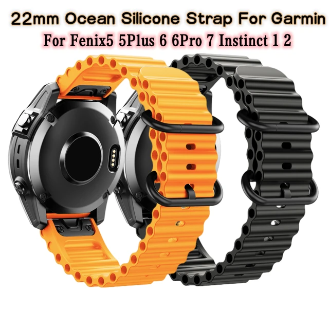 Quick Fit 22mm Titanium Watch Band Strap For Garmin Fenix 7 Pro 6 5  Approach S62