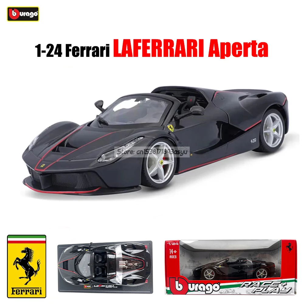 Bburago 1:24 Ferrari Alloy Diecast Toy Car Collection Gift